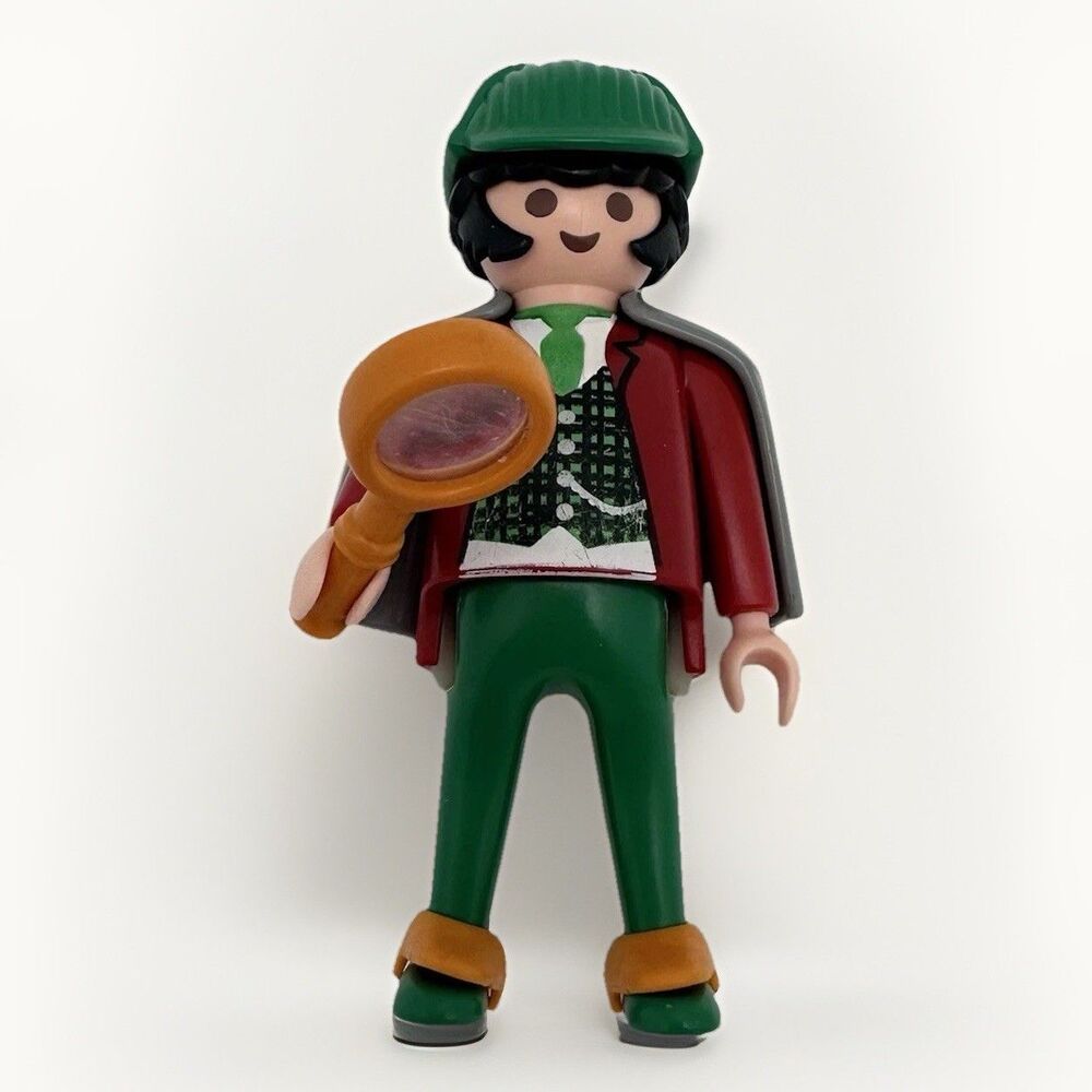 Playmobil Sherlock Holmes Detective Figure With Magnifying Glass Victorian